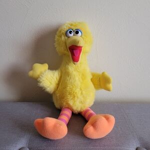 VTG PLAYSKOOL Sesame Street 1996 BIG BIRD 13" Plush